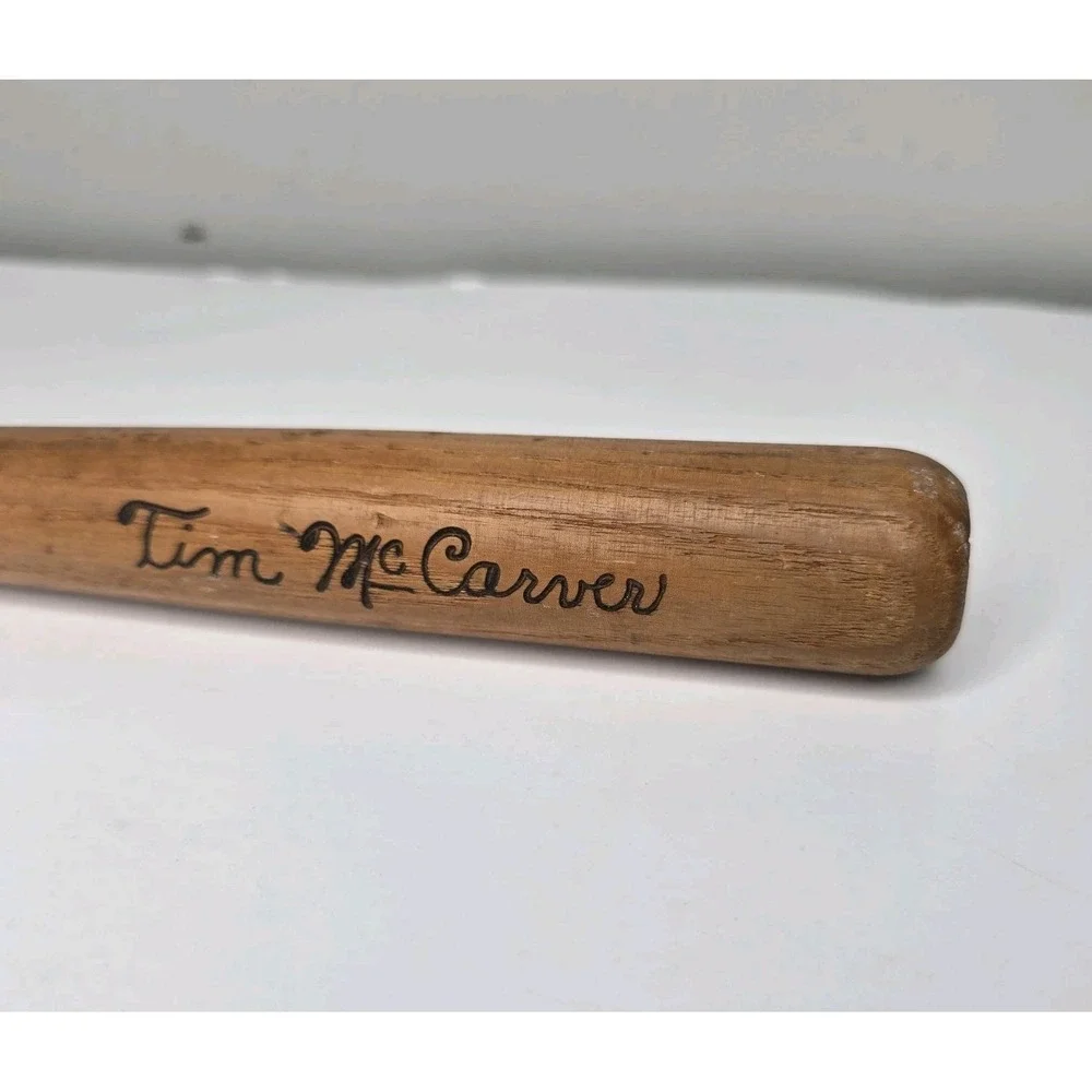 Louisville Slugger Cardinals Phillies Mini Baseball Bat Tim McCarver MLB RARE